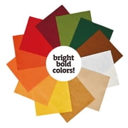 Hello Hobby Felt Craft Sheets, Harvest Colors, 12 Count, 9 x 12 Inch
