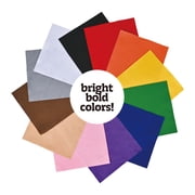 Hello Hobby Felt Craft Sheets, Primary Colors, 12 Count, 9 x 12 Inch