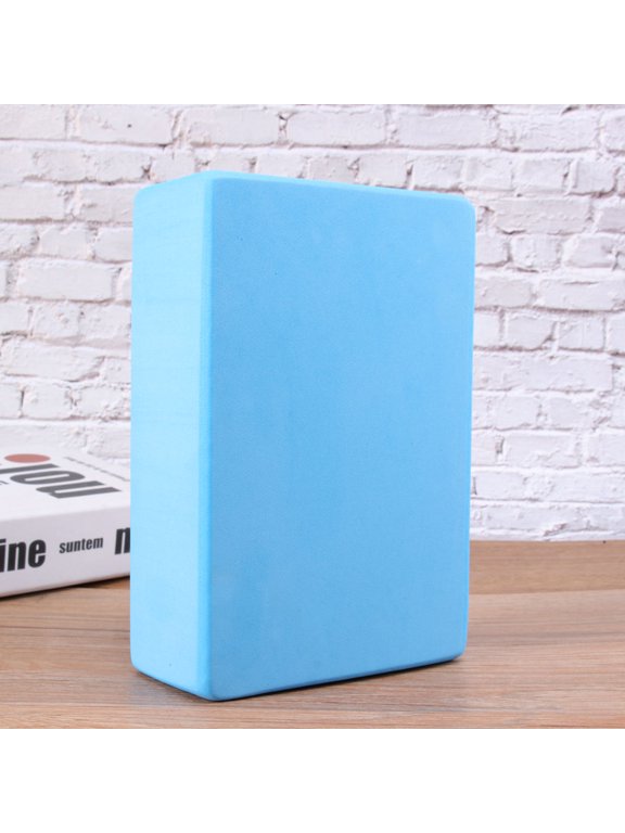 1-Pack EVA Foam Exercise Block 9x6x3 Inches for Yoga, Pilates, Stretching and Fitness Support