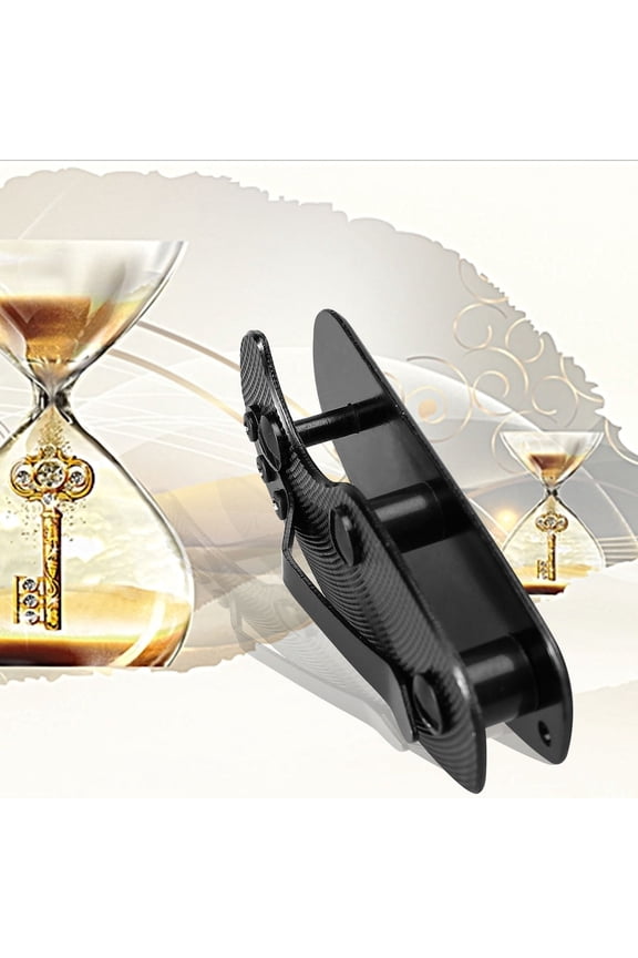 1 Set Black Key Holder Clip For Easy Outdoor And Daily Use