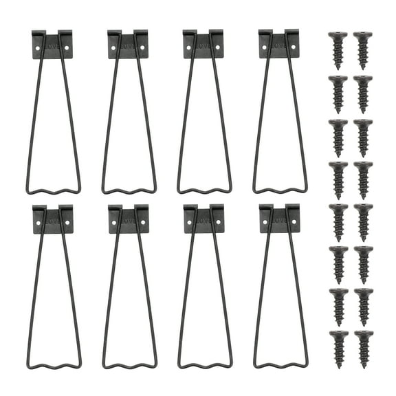 FELTECHELECTR 1Set Picture Frame Stand Iron Easel Back Bracket with Smooth Polished Surface
