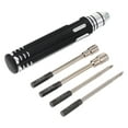 thumbnail image 1 of FELTECHELECTR Non-Slip Screwdrivers Black 1 Set 3.9in, 1 of 8