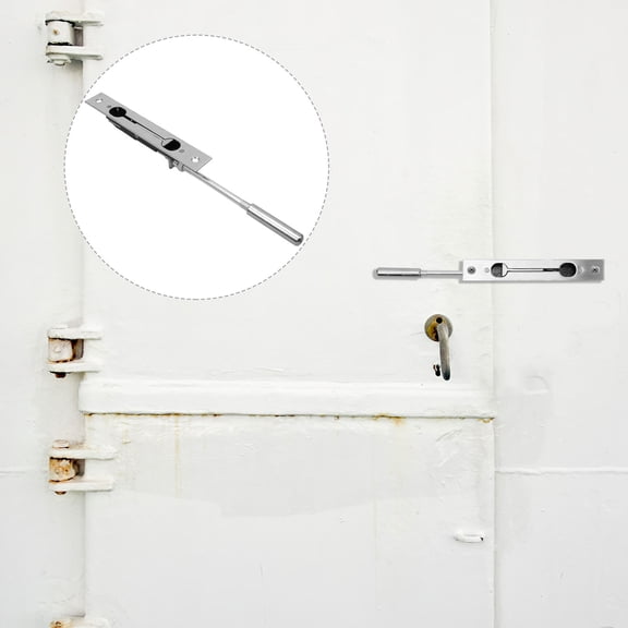 FELTECHELECTR 1 Set Security Door Latch for Families with Hidden Lock .20X2.70X2.50CM