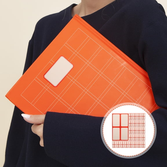 FELTECHELECTR 100 Sheets Rectangular White Name Labels for Household Items Daily Life