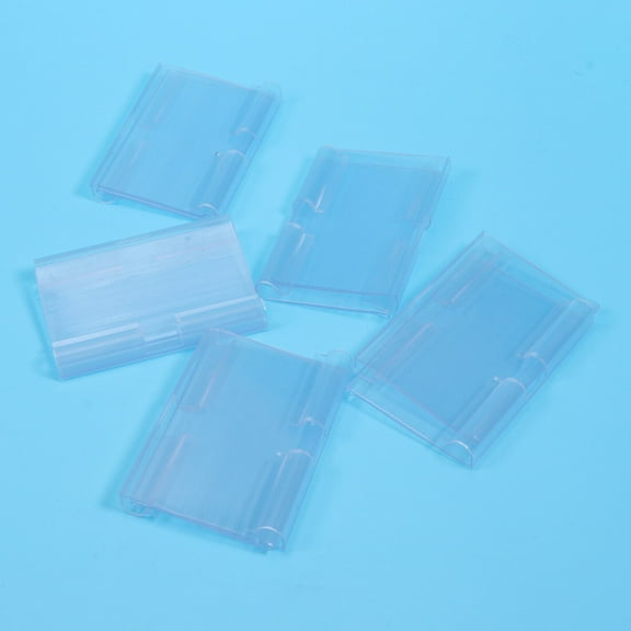 FELTECHELECTR 100Pcs Clear Plastic Tags for Retail and Product Pricing Use