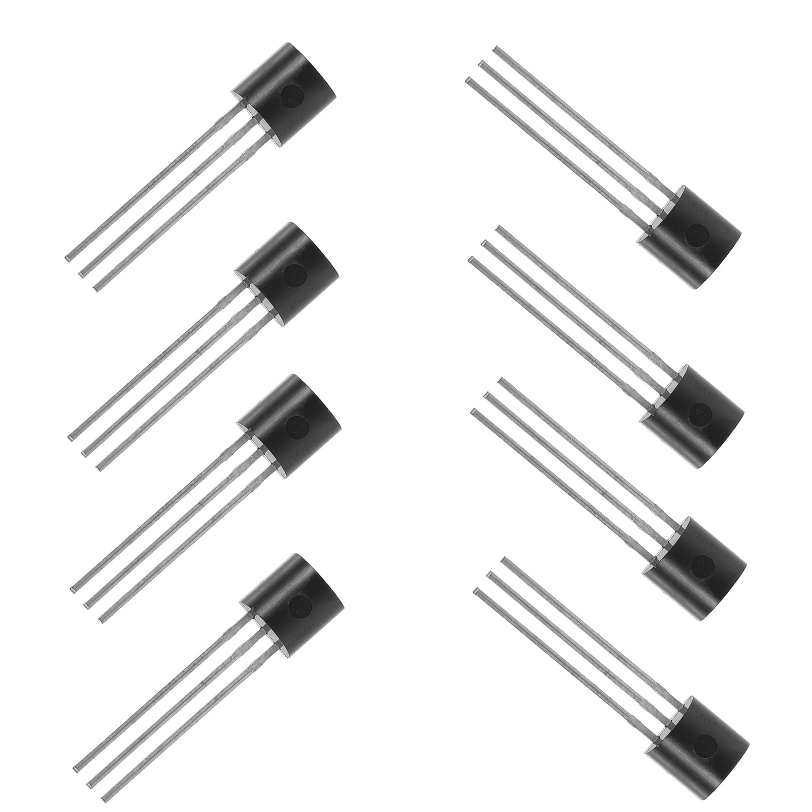 FELTECHELECTR 10Pack Temperature Thermometer for Refrigerator and Freezer in Black