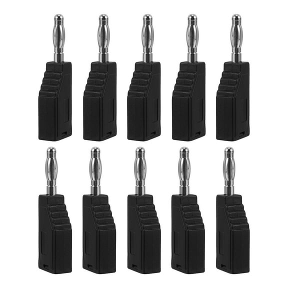 FELTECHELECTR 10Pcs Banana Plugs for Welding 4.70X1.80X0.80CM