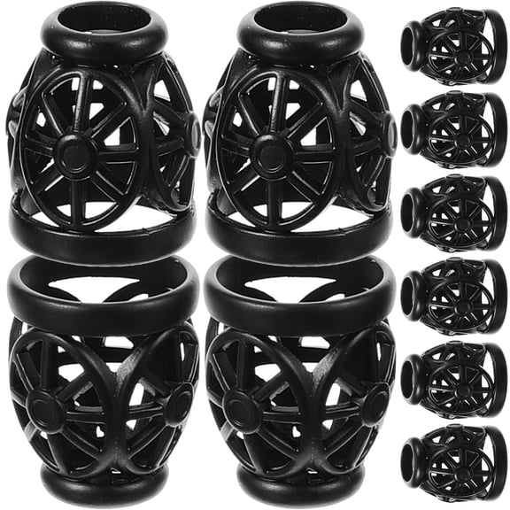 FELTECHELECTR 10Pcs Drawstring Cord Lock for Hats and Clothes Metal Delicate 1.4x1.0x1.0in