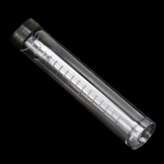 FELTECHELECTR 10Pcs Needle Storage Bottles Transparent for Crafts and Sewing Projects Portable