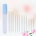 thumbnail image 1 of FELTECHELECTR 12 Pcs Knitting Needles Metal for Women Assorted Color Weaving Seaming Stitching Crafting, 1 of 8