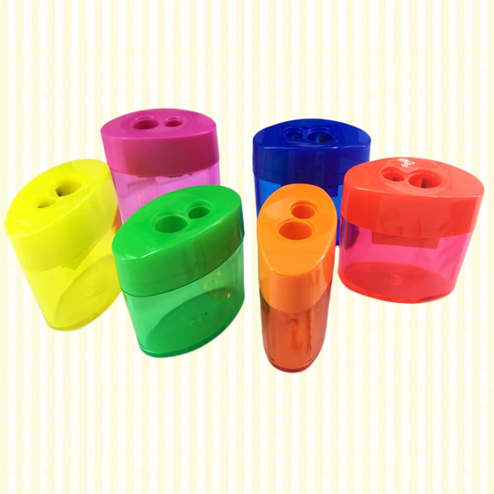 FELTECHELECTR 12Pcs Pencil Sharpener Store Pencil Shavings for Students Birthday Assorted Color ...