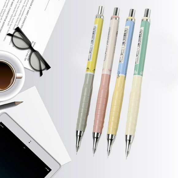 FELTECHELECTR 1Pack Assorted Color Mechanical Pencil for Writing and Sketching Cylindrical Shape with Refill Leads