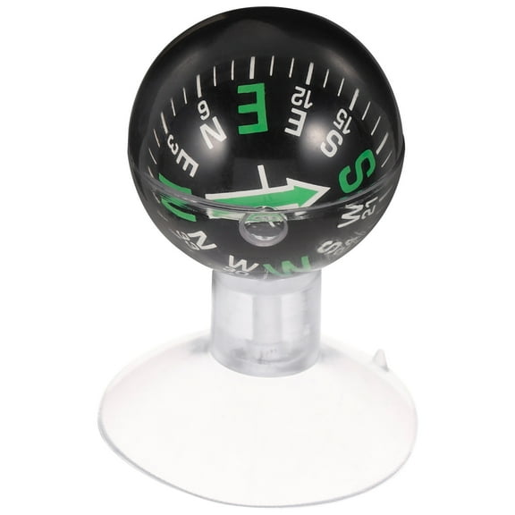 FELTECHELECTR 1Pack Dashboard Mounted Compass Assorted Color Ball for Drivers Car Interior Decoration