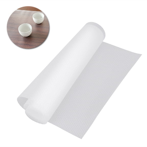 FELTECHELECTR 1Pack EVA Cushion Transparent Non-slip Non-adhesive Mat for Living Room 150x30cm