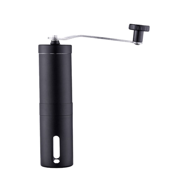 FELTECHELECTR 1Pack Hand Coffee Bean Grinder for Travel and Camping Stainless Steel 4.8x4.8x5.2in