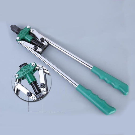 FELTECHELECTR 1Pc Manual Riveting Non Slip Riveter Kit with Quick Release Installation for Professionals