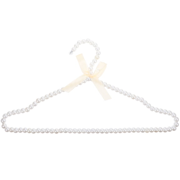 FELTECHELECTR 1Pcs Beige Plastic Clothes Hanger With European Style For Wedding Dresses And Bridal Use