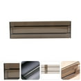 thumbnail image 1 of FELTECHELECTR 1Pcs Black Drawer Divider for and Clutter 10.8X3.1in, 1 of 8