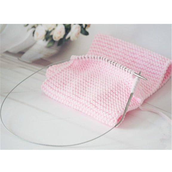 FELTECHELECTR 1Pc Circular Crochet Knitting Needle for Sweater Making, Woven Craft Tools for Home Use and Projects
