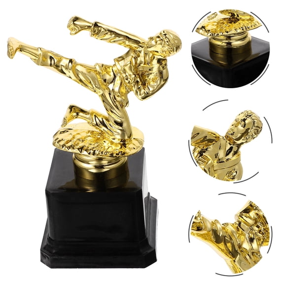 FELTECHELECTR 1Pcs Martial Arts Trophy Model Novelty Trophy For Winners
