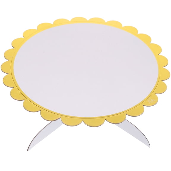 FELTECHELECTR Party Dessert Rack Round White Paper 1Pcs Display Wedding Cakes