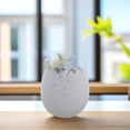 thumbnail image 1 of FELTECHELECTR 1Pcs Resin Rabbit Egg Shells Plant Pot Cracked Shell Bunny Shape Spring Theme Home Table Decorations, 1 of 8