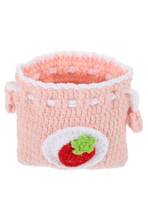 1Pcs Small Coin Pouch Pink Handmade For Storing Coins And Small Items