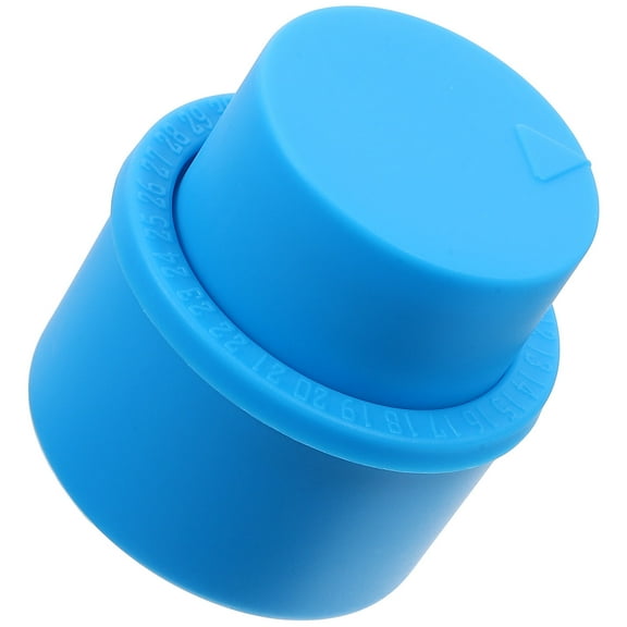 FELTECHELECTR 1Pcs Soda Lid Sky-Blue Round PP Leak-Proof for Picnics