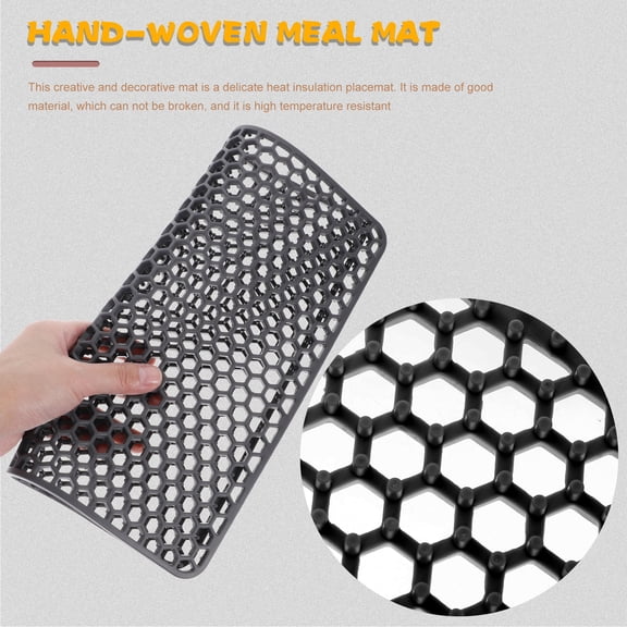 FELTECHELECTR Silicone Sink Mat 1 Piece Non- Kitchen Dish Drying Mat 27x26.8CM Table Protector Accessory