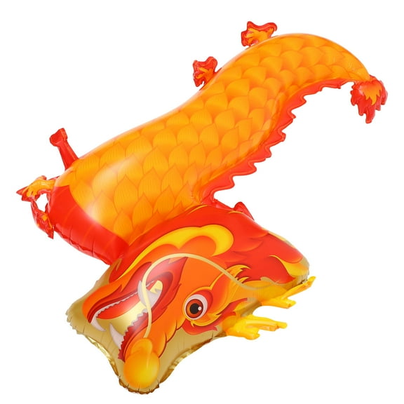 FELTECHELECTR 1Set Aluminum Foil Dragon Balloon For Chinese New Year Decorations