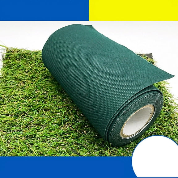 FELTECHELECTR 1Set Artificial Grass Seaming Tape Non Woven Fabric for Garden and Outdoor Use 5.9x393.7in