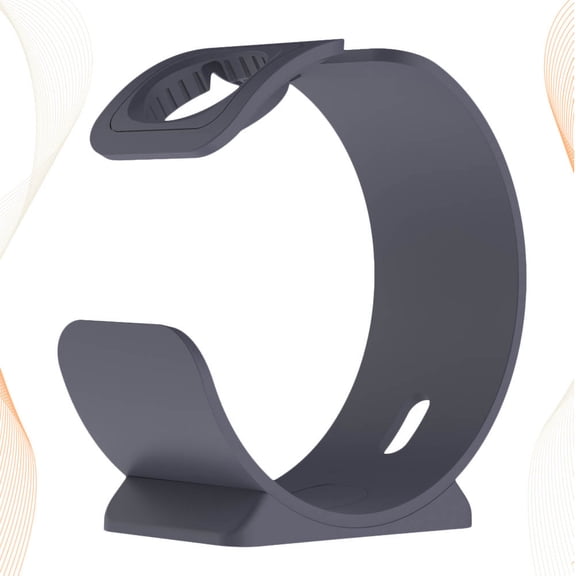 FELTECHELECTR 1Set C-Shaped Single Watch Display Stand Grey Color 10x10in