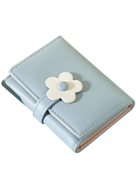 1Set Folded Nylon Thread Purse Korean-Style Change Purse for Small Wallet Female Use 4.24X3.14X0.98in