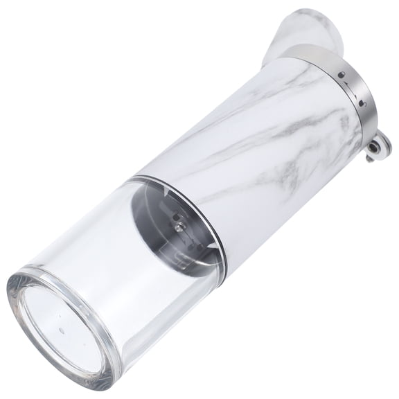 FELTECHELECTR 1Set Hand Grinder Coffee for Home Kitchen Cylindrical Shape Stainless Steel Modern Design Marble Pattern