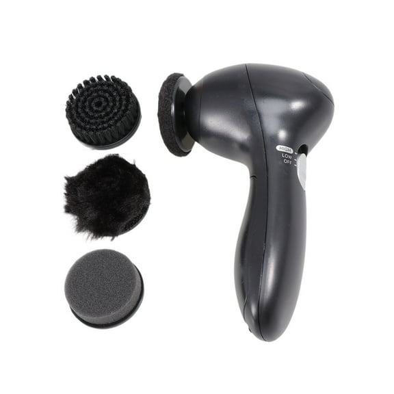 FELTECHELECTR 1Set Polisher Ergonomic Design Plastic Portable Usage for Leather Shoes Care Tools