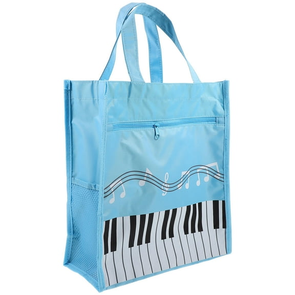FELTECHELECTR Rectangular Non-Woven Fabric Music Score Bag for Musicians, and Storage Case