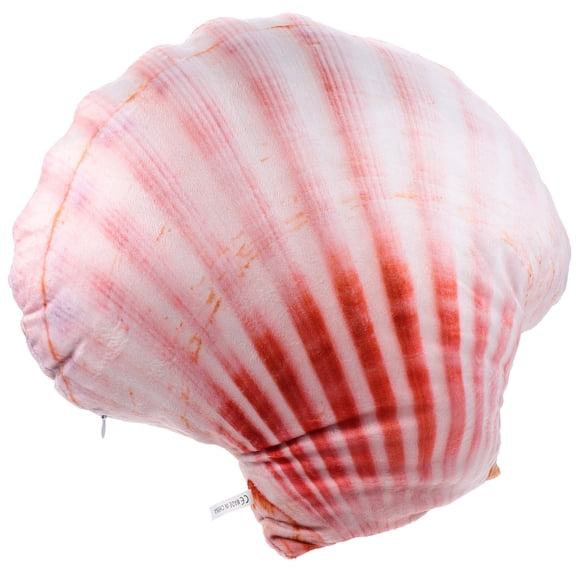 FELTECHELECTR Cute Pillows Shell Shaped Plush 1Pcs