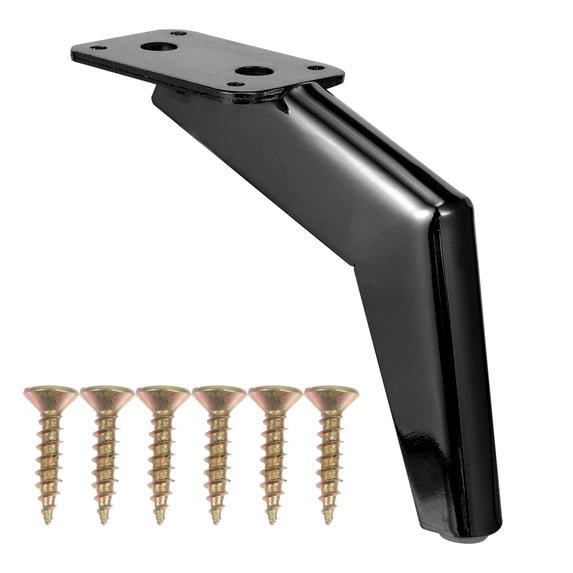 FELTECHELECTR 1Set Shape Metal Sofa Leg for Furniture in 7.47X4.72X1.97Inch