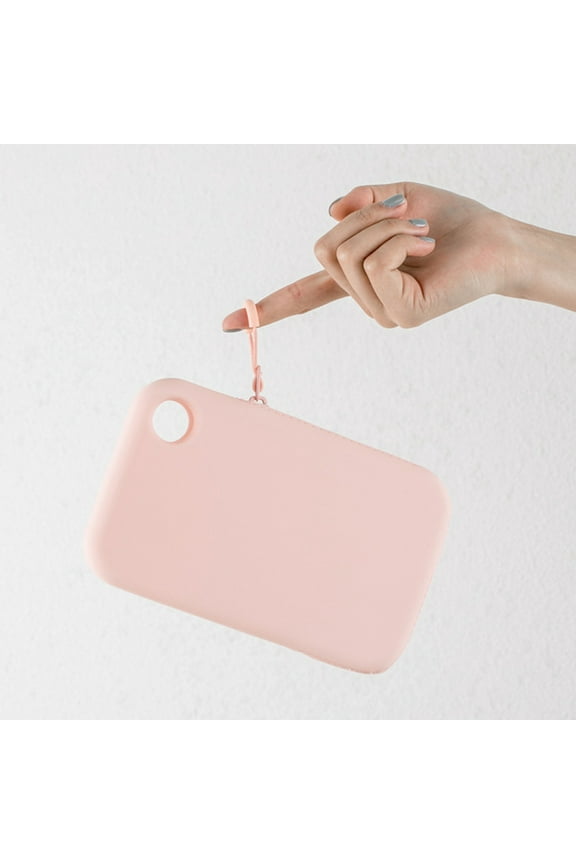 1Set Silicone Storage Bag for Holding Bills and Keys Men Daily Use