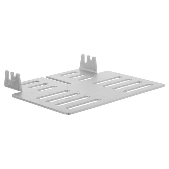 FELTECHELECTR 1Set Stainless Steel Stove Fan Mounting Shelf with Enhanced Stability for Fireplace