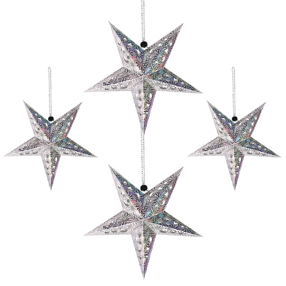 FELTECHELECTR Star Lantern Lamp, Multicolor Reusable Hanging Party Decor for Weddings, Festivals, Events, Home Use
