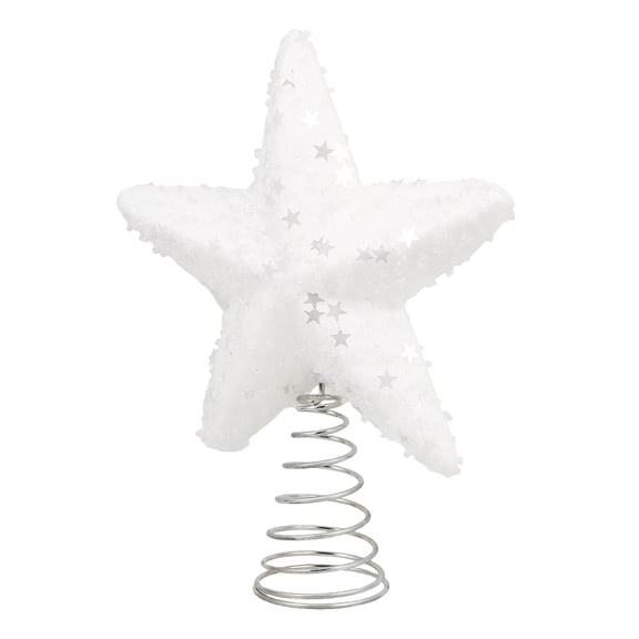 FELTECHELECTR 1Set Star Ornament for Christmas Tree Topping Lightweight and 11.8x5.7x1.7in