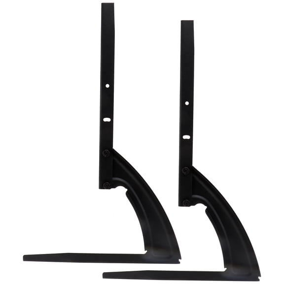 FELTECHELECTR Durable Metal TV Replacement Stand with Triangle Support Adjustable and Easy to Install