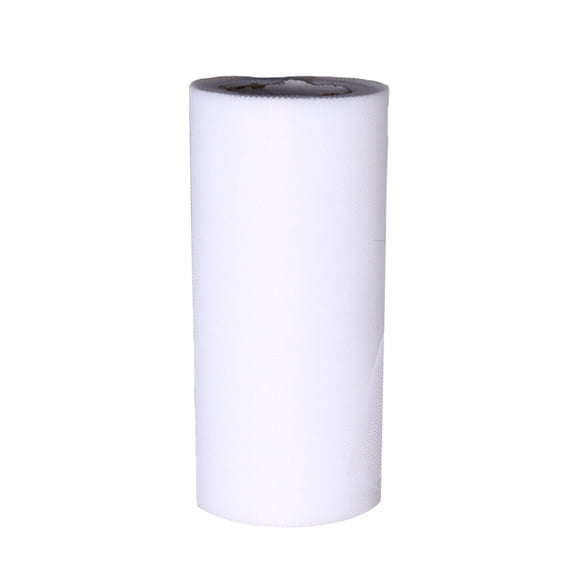 FELTECHELECTR 1Set Tulle Rolls for Veil Making and Wedding Table Decor in White