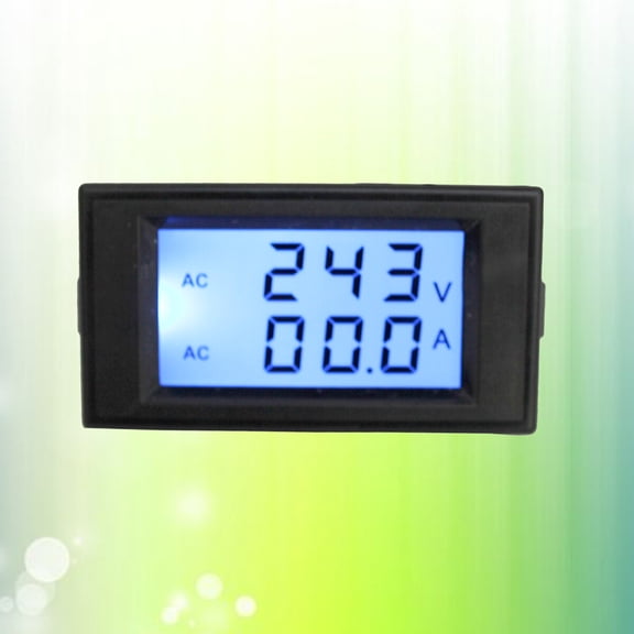 FELTECHELECTR 1Set Voltage Monitor Voltage Meter Digital Display Meter for Home Appliances Testing 3.1x1.7x1.3in