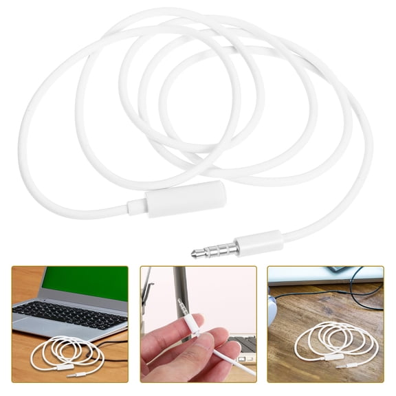 FELTECHELECTR  2 Pcs Audio Connect Wire Replacement Cable Extension