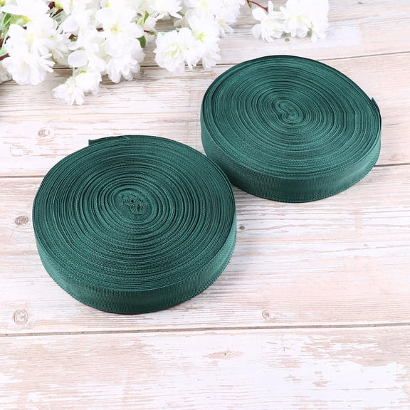 FELTECHELECTR 2 Roll Gardening Binding Tie Durable Polypropylene Braided Ribbon For Plant Support And Diy Projects Per