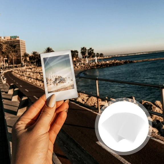 FELTECHELECTR 200 Pcs White Rectangular Thermal Laminating Sheets for Documents Photos Home Use 3 Inch