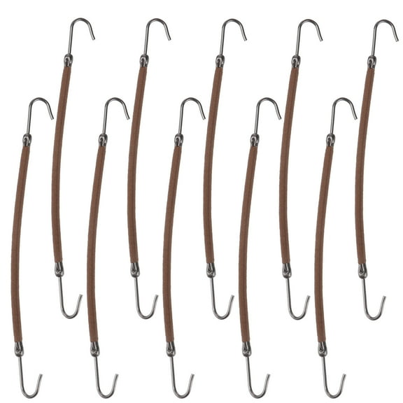 FELTECHELECTR 20Pcs Polyester Ponytail Hooks for Women with Thick Hair Everyday Use and Braids Styling