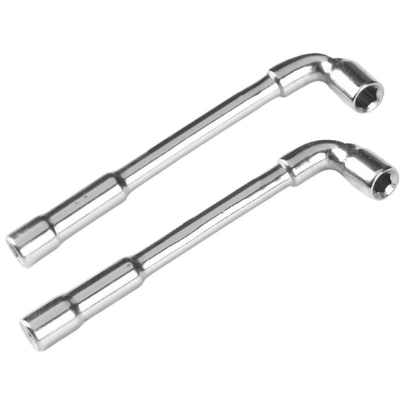 FELTECHELECTR 2Pcs 11.8x1.2x0.4in L Shaped Wrench for 3D Printer Nozzle Repair